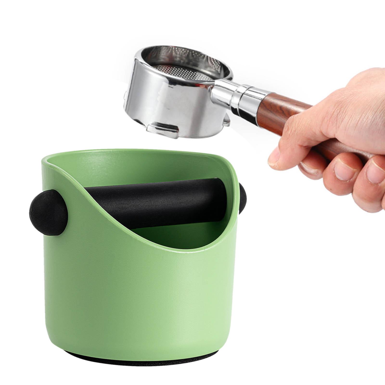 Commercial Kitchen Bin - エスプレッソ用コーヒー粉捨て箱、コンパクトなプラスチック製、バーテンダー用ツール、取り外し可能なロッド、滑り止め加工、業務用厨房向け。
