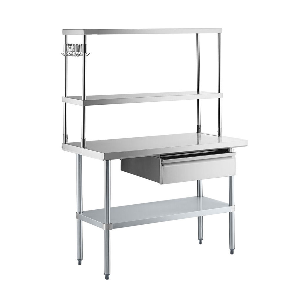 カスタマイズ可能な業務用厨房機器家具、キッチン作業台、ステン - Commercial Kitchen Worktops のレビューと価格