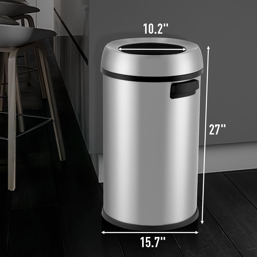 65L/17ガロンの頑丈なオープントップ業務用/キッチン用ゴ - Commercial Kitchen Bin のレビューと価格